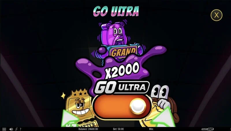 Treats of Terror II - GO Ultraモードが下部パネルで起動